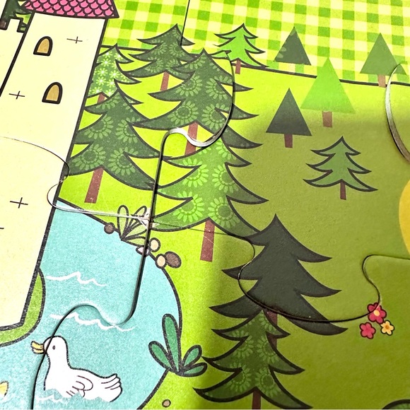 Green Start Kids 60 Pcs Giant Floor Puzzle: Princess Fairyland 2x3 Feet - Picture 12 of 16